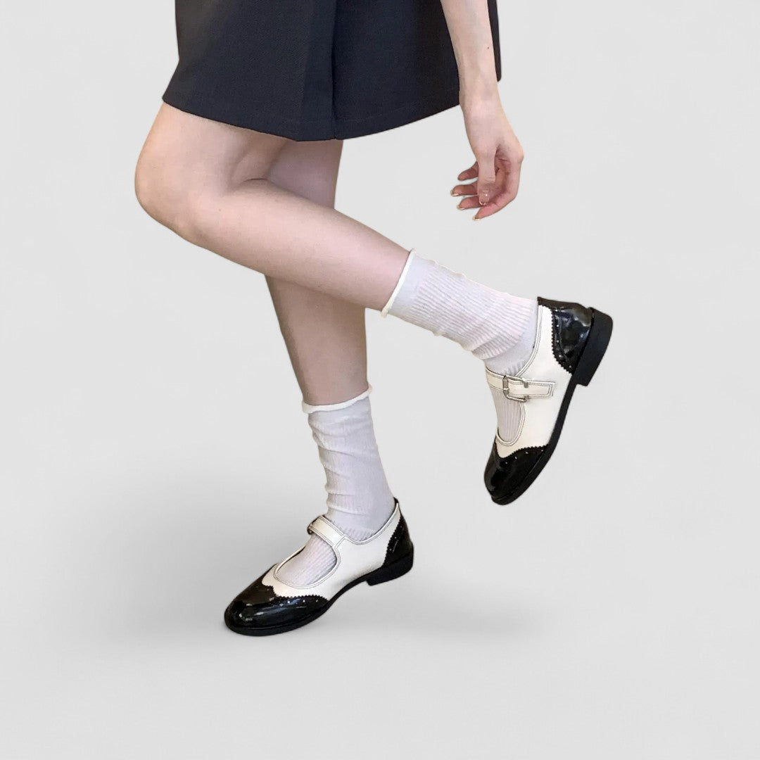 Pheobe - Retro Oxford Shoes