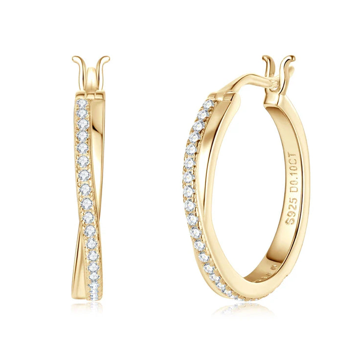 Dalia - Braided Hoop Earrings