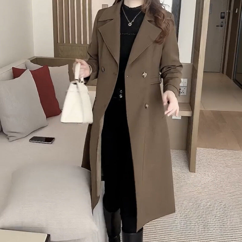 Audrina - Elegant Longline Coat