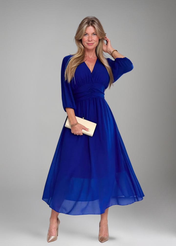 Thalia - Graceful Midi Dress