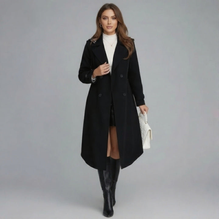 Audrina - Elegant Longline Coat
