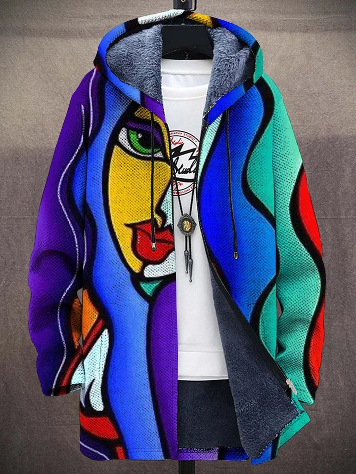 Kasey - Bold Abstract Art Hoodie