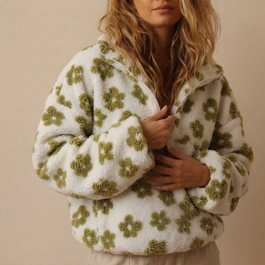 Mila - Soft Floral Sweater