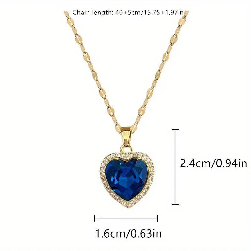 Jaselle - Royal Heart Necklace