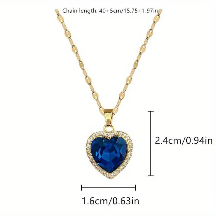 Jaselle - Royal Heart Necklace
