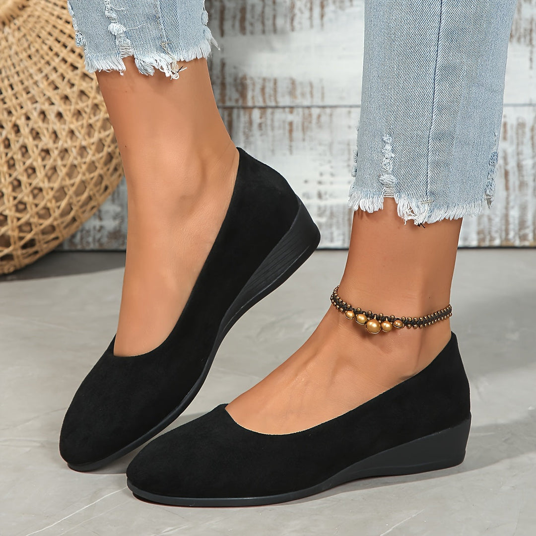 Elaine - Comfy Wedge Sandals