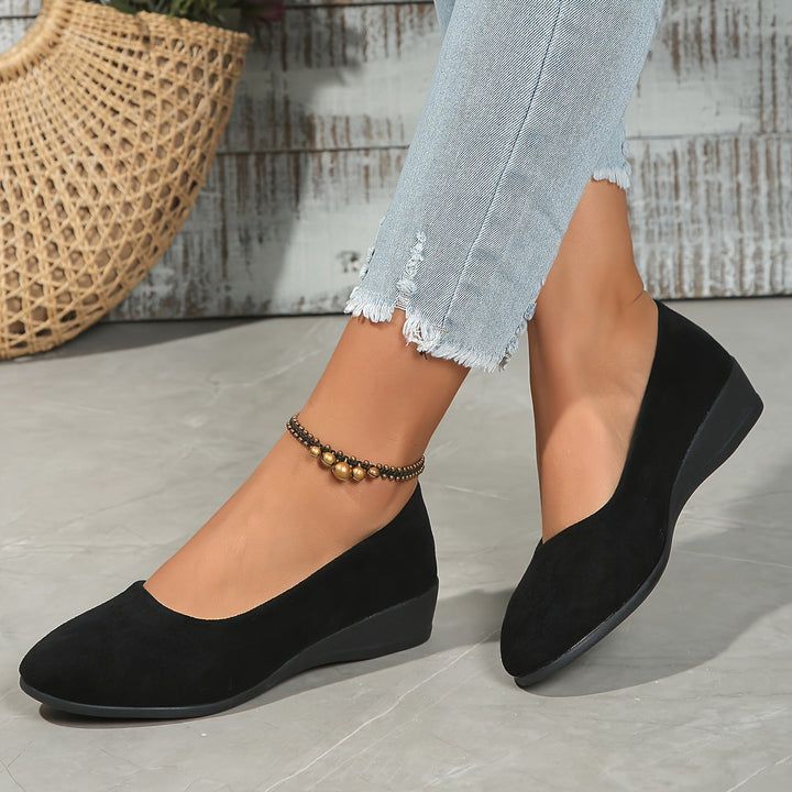 Elaine - Comfy Wedge Sandals
