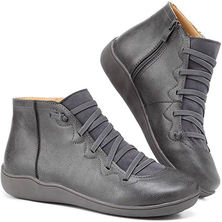Barbra - Lace-Up Ankle Boots