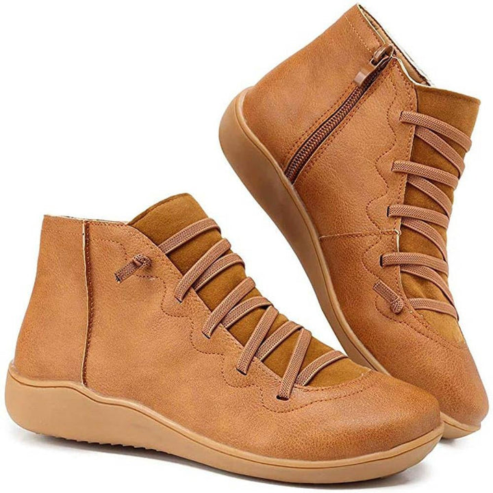 Barbra - Lace-Up Ankle Boots
