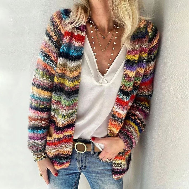 Zara - Vibrant Multicolor Cardigan