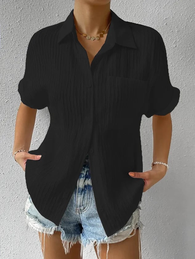 Brielle - Relaxed Textured Top