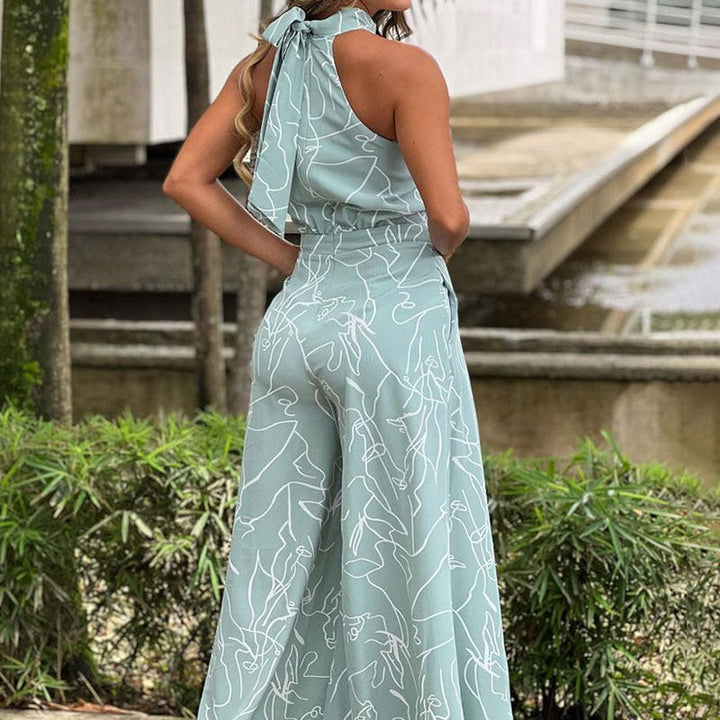 Edralyn - Modern Abstract Jumpsuit