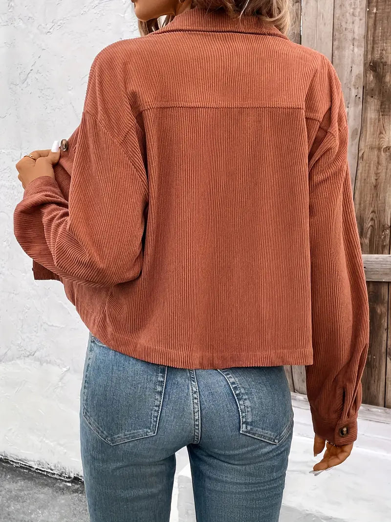 Cleo - Chic Cord Jacket