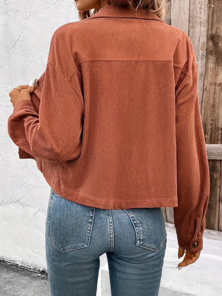 Cleo - Chic Cord Jacket