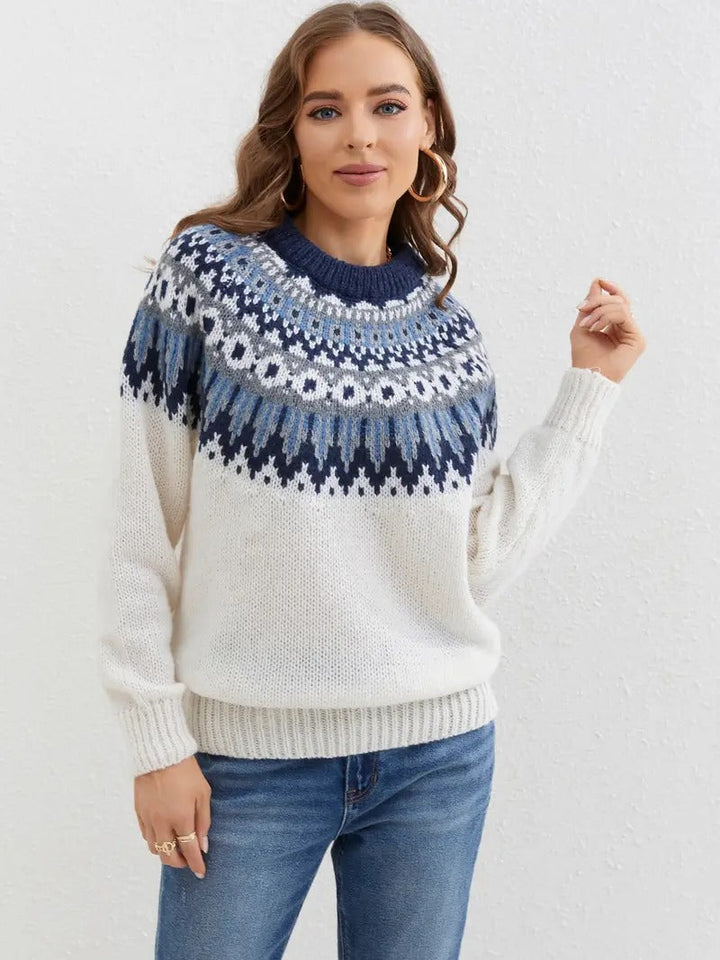 Anya - Nordic Charm Sweater