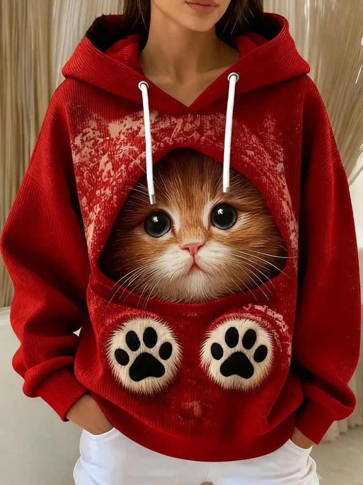 Hela - Cozy Cat Hoodie