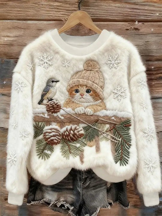 Mirel - Cozy Kitten Long Sleeve