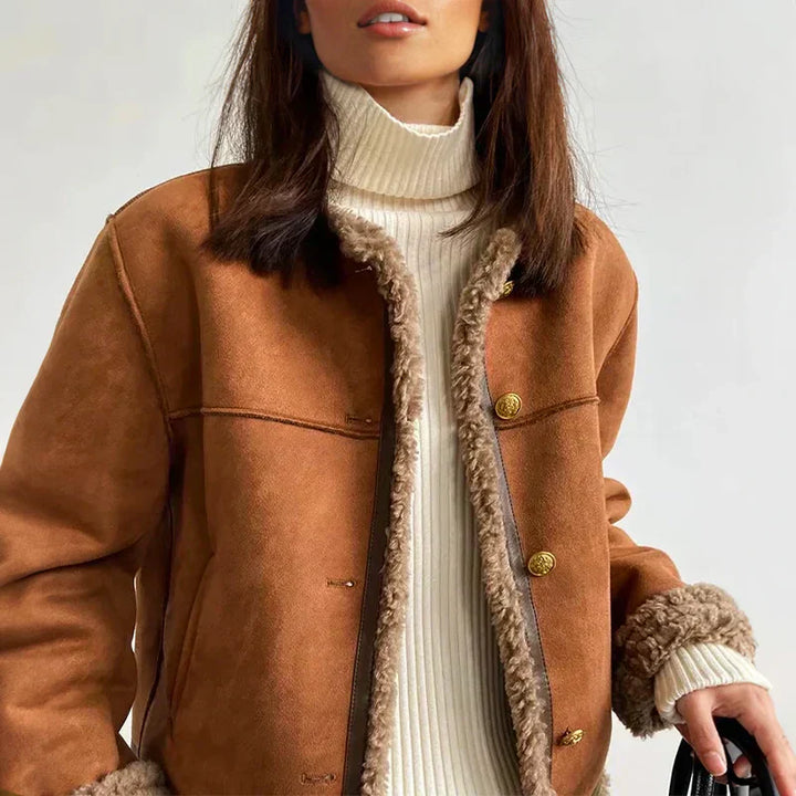 Gabriella - Cozy Shearling Jacket