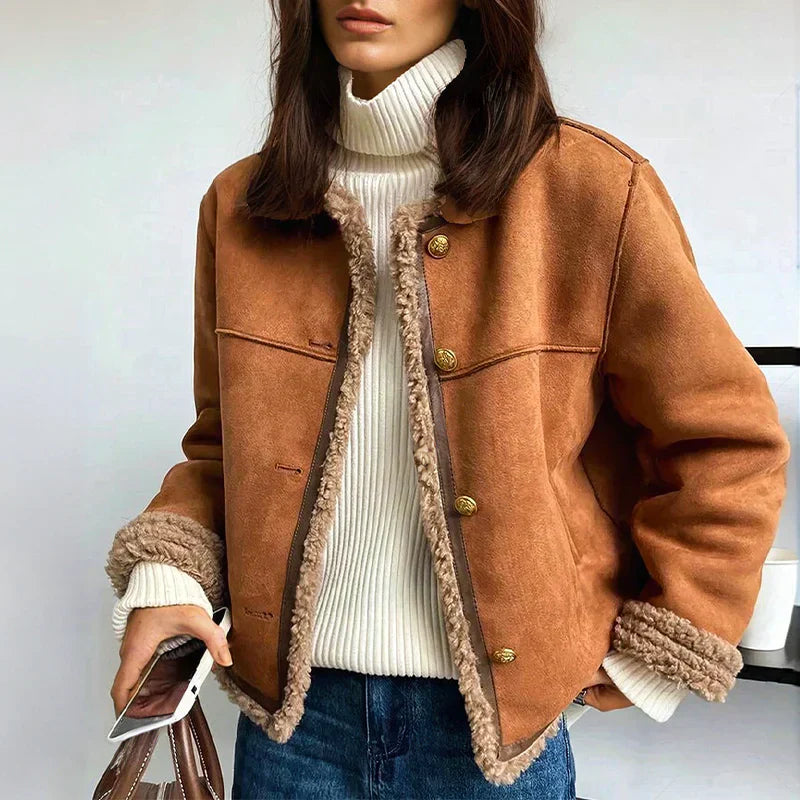 Gabriella - Cozy Shearling Jacket