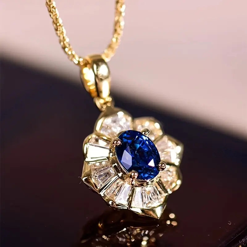 Kavella - Midnight Bloom Necklace