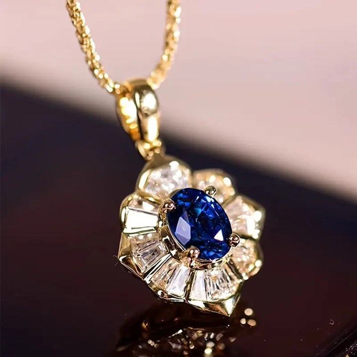 Kavella - Midnight Bloom Necklace