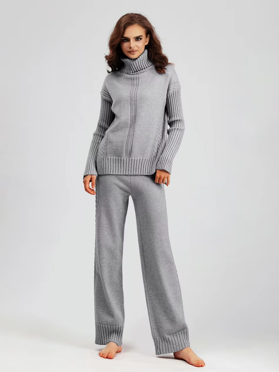 Adriana - Cozy Turtleneck Set