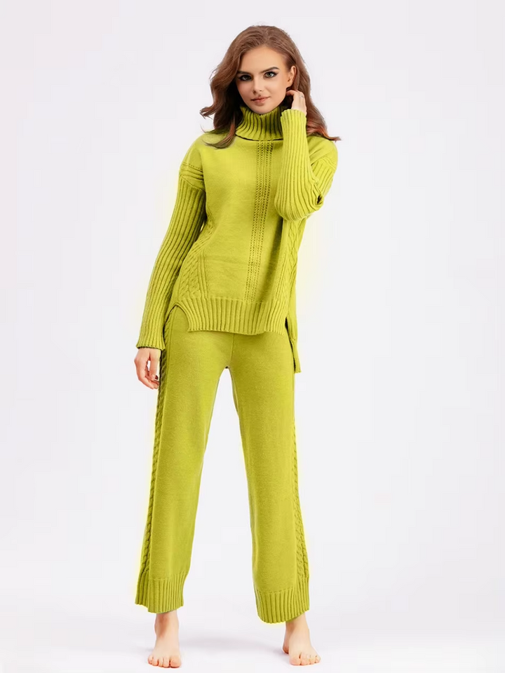 Adriana - Cozy Turtleneck Set