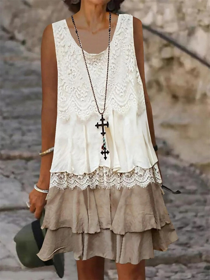 Calise - Boho Lace Dress
