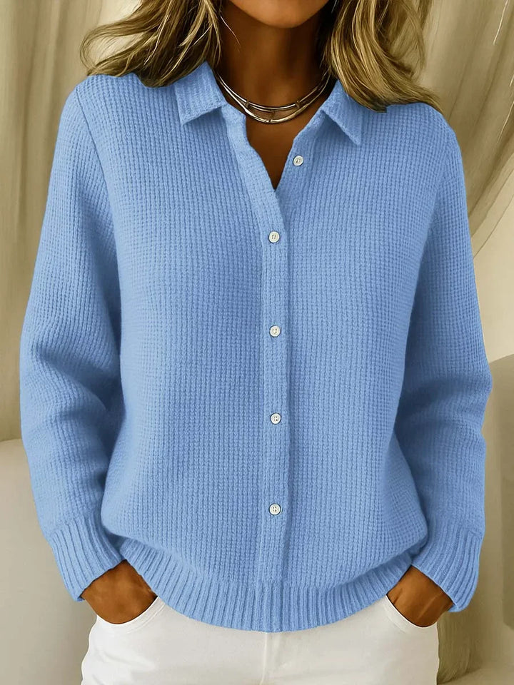 Nami - Cozy Button-Up  Sweater