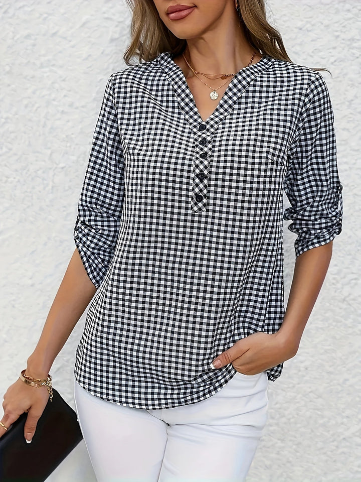 Vianney - Stylish V-Neck Top