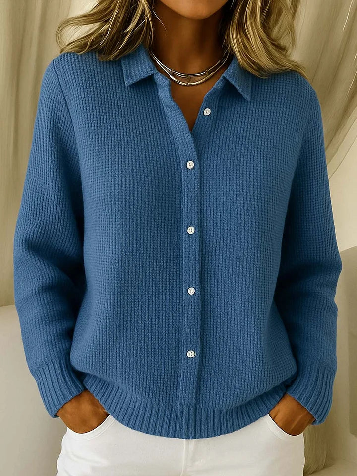 Nami - Cozy Button-Up  Sweater