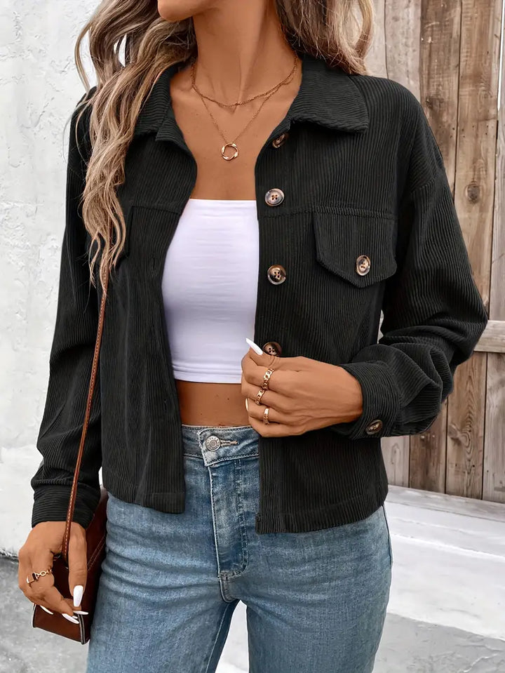 Cleo - Chic Cord Jacket