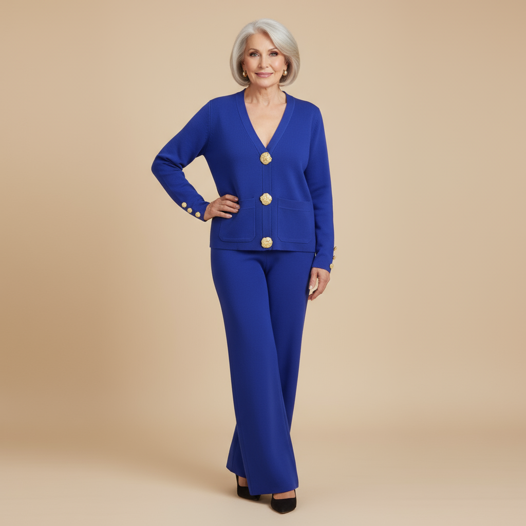 Livia - Buttoned Lounge Set