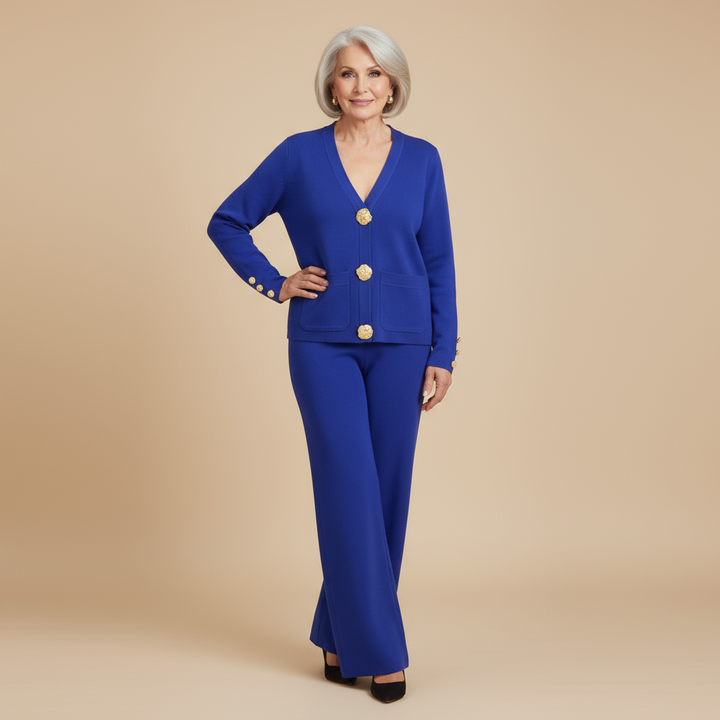 Livia - Buttoned Lounge Set