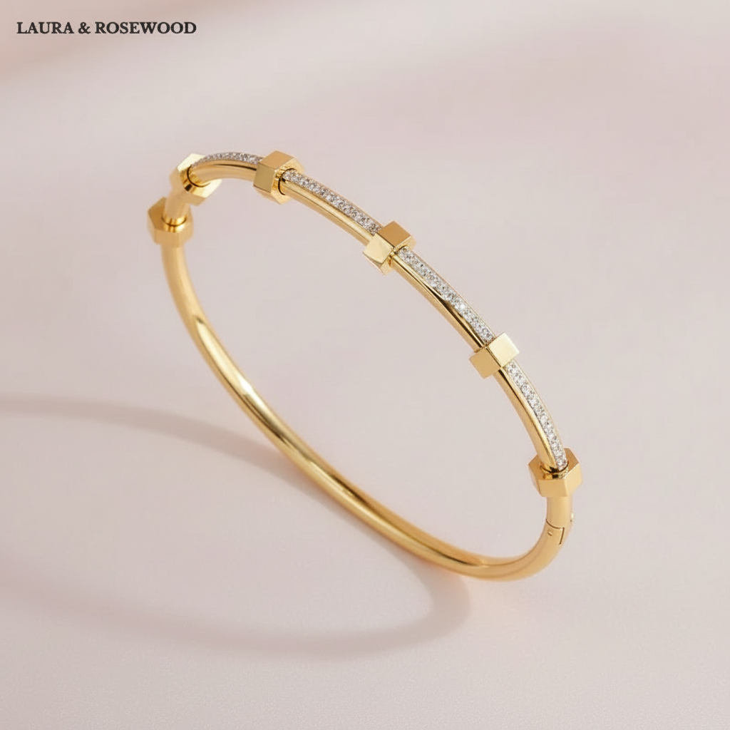Fabia - Elegant Twist Bracelet