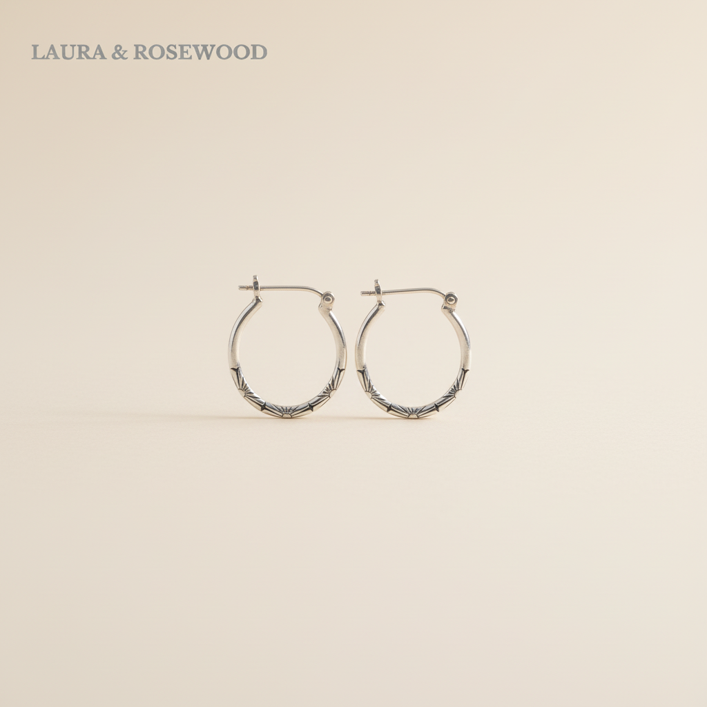 Serenity - Timeless Circle Earrings