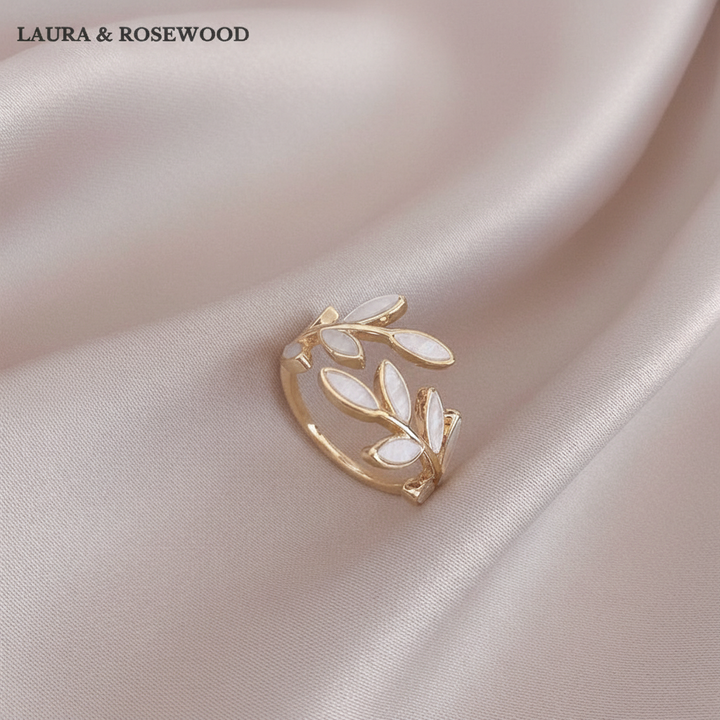 Millie - Graceful Leaf Ring