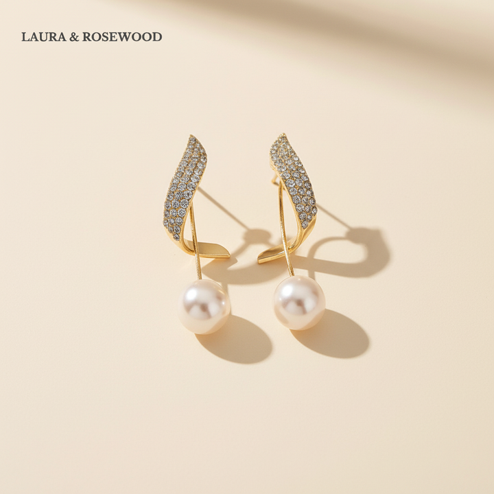 Johanna - Celestial Pearl Earrings