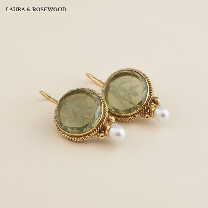 Celestina - Enchanted Leaf Earrings