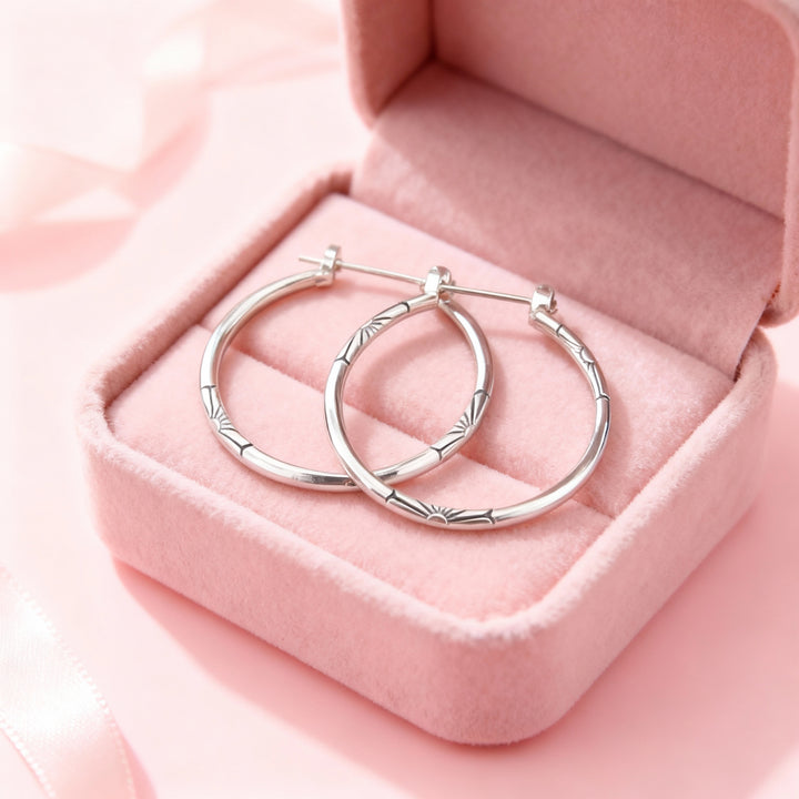 Serenity - Timeless Circle Earrings