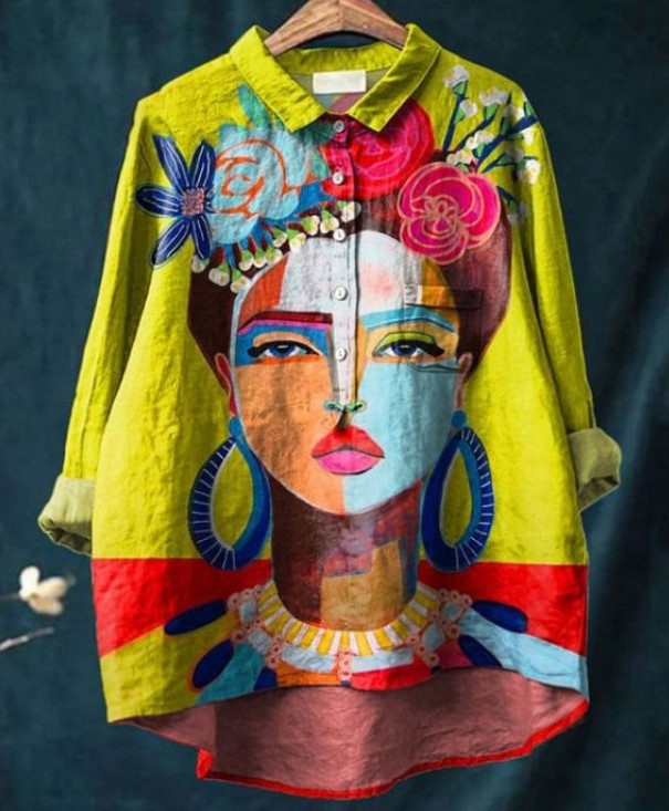 Frina - Artistic Queen Blouse