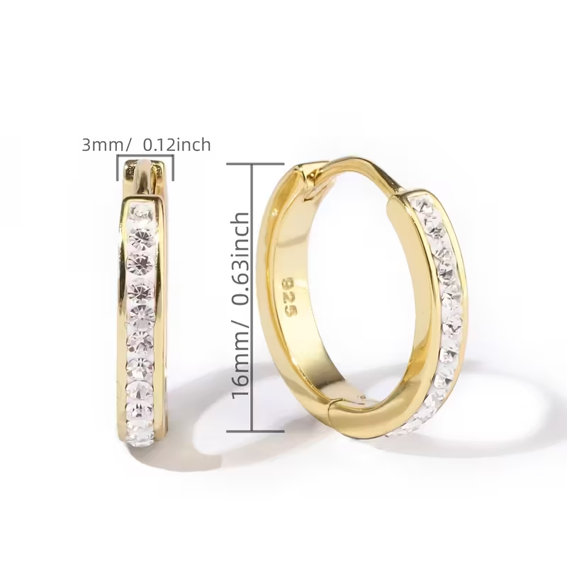 Michelle - Fashion Hoop Earrings