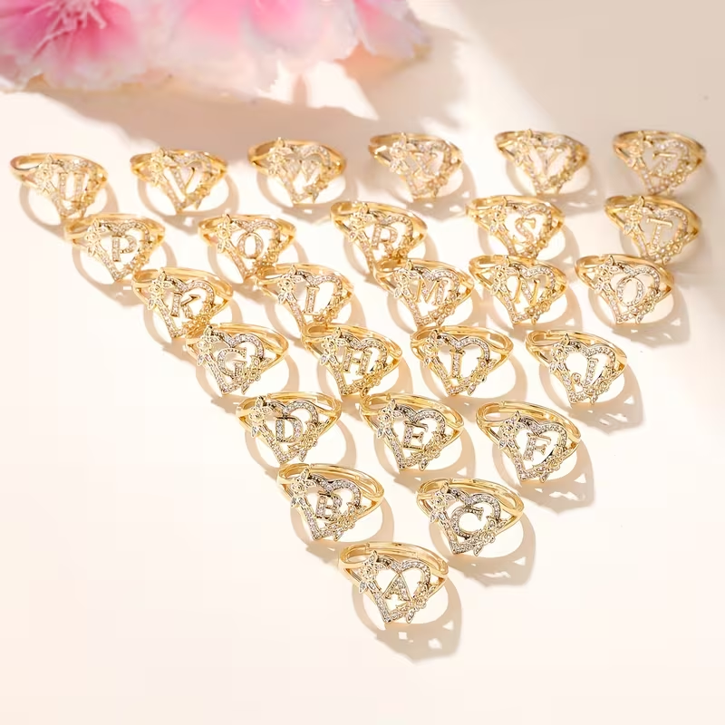 Karla - Golden Luxury Adjustable Cuff Ring