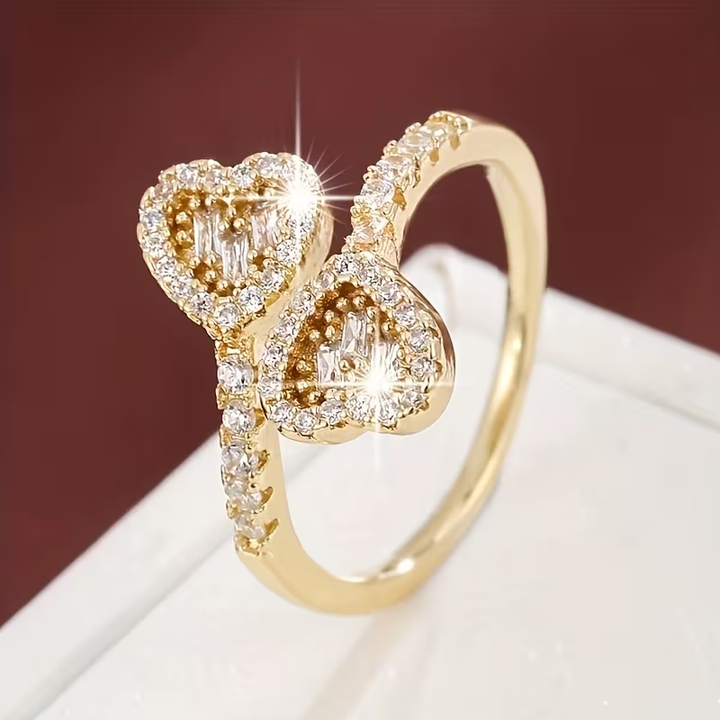 Lorelia - Adjustable Heart Shape Ring