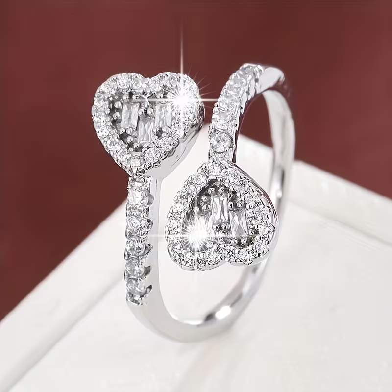 Lorelia - Adjustable Heart Shape Ring