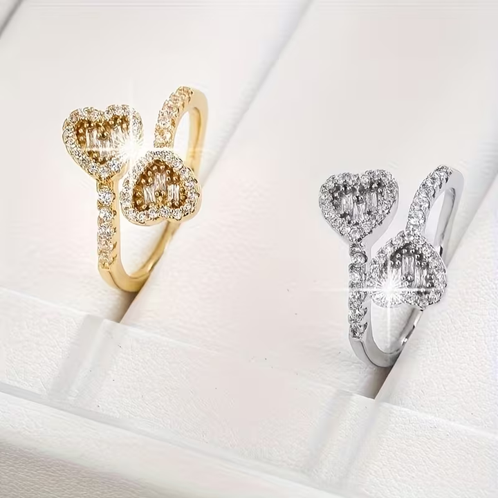 Lorelia - Adjustable Heart Shape Ring
