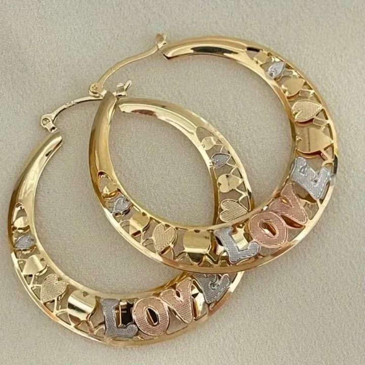 Reann - Boho Hoop Earrings