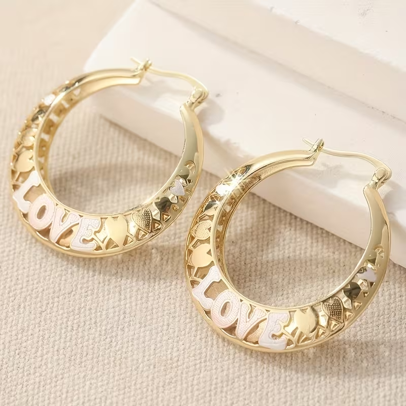Reann - Boho Hoop Earrings