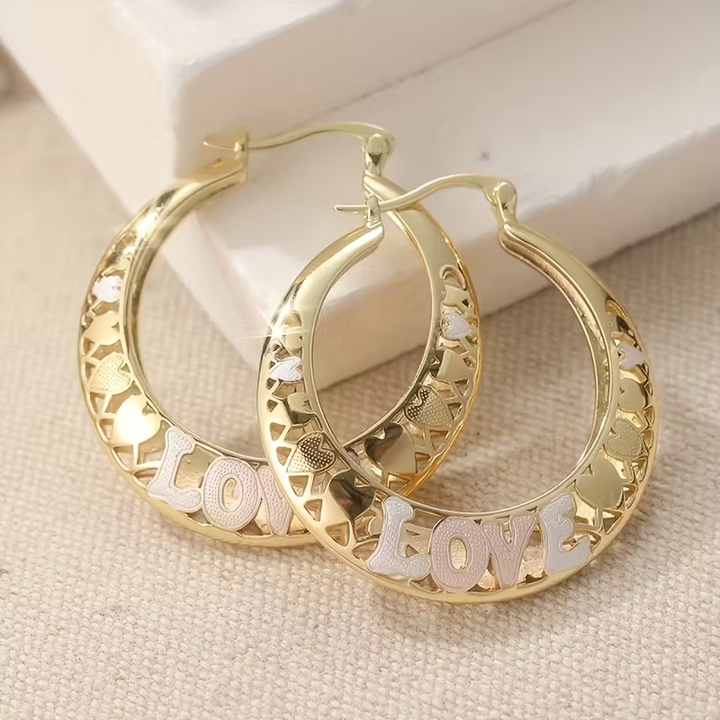 Reann - Boho Hoop Earrings