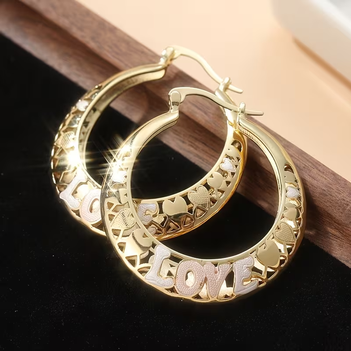 Reann - Boho Hoop Earrings